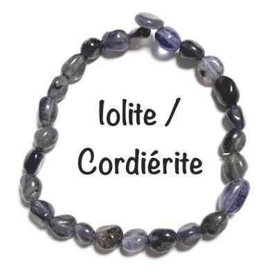 IOLITE CORDIERITE BRACELET 