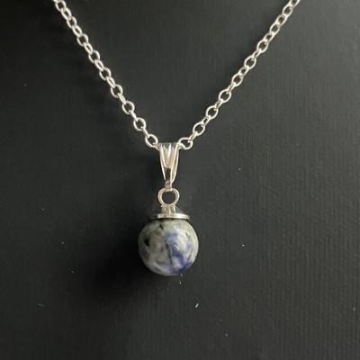 SODALITE PENDENTIF