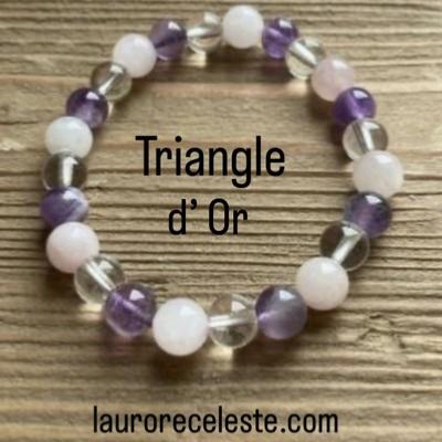 TRIANGLE D OR BRACELET