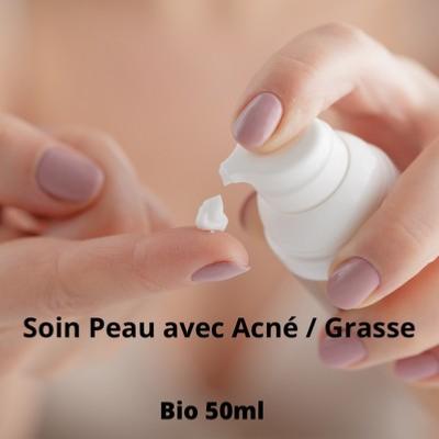 SOIN PEAU ACNE OU GRASSE BIO