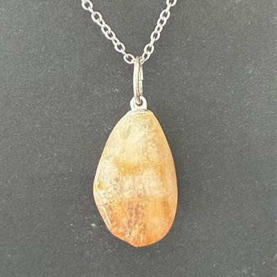 CITRINE CHAUFFEE PENDENTIF 6