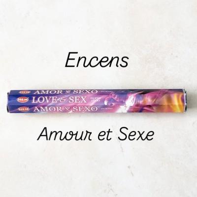 AMOUR ET SEXE ENCENS BATONS