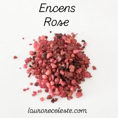 ENCENS ROSE RESINE