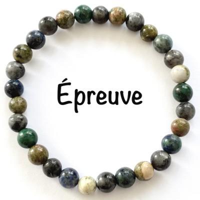 DEPASSER LES EPREUVES BRACELET