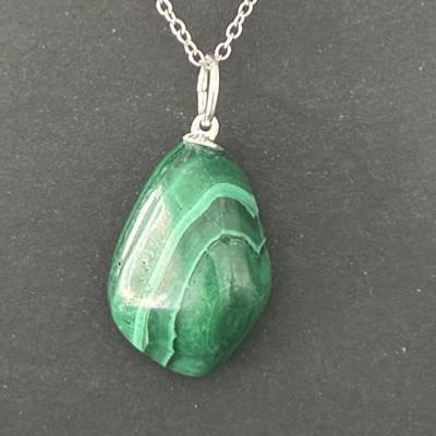 MALACHITE PENDENTIF 2