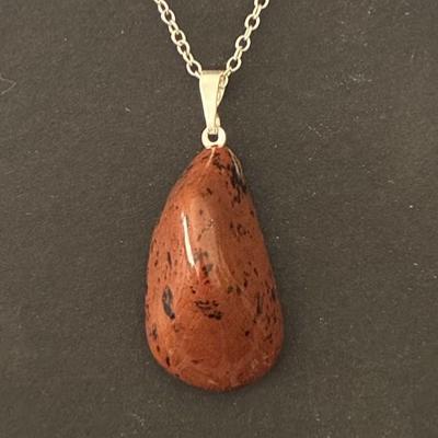 OBSIDIENNE ACAJOU PENDENTIF 4