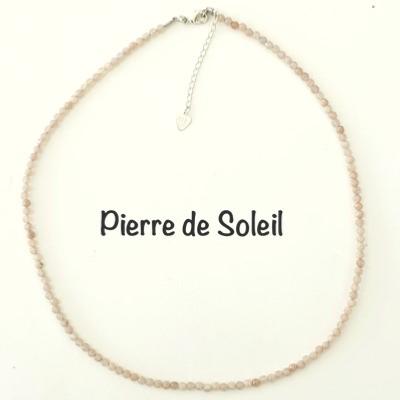PIERRE DE SOLEIL COLLIER