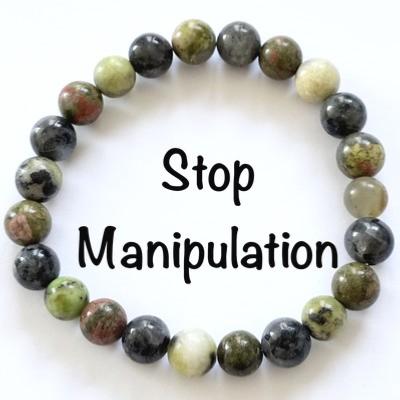 STOP MANIPULATION BRACELET