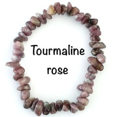 TOURMALINE ROSE BRACELET BAROQUE