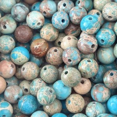 JASPE IMPERIAL PERLE 8 MM