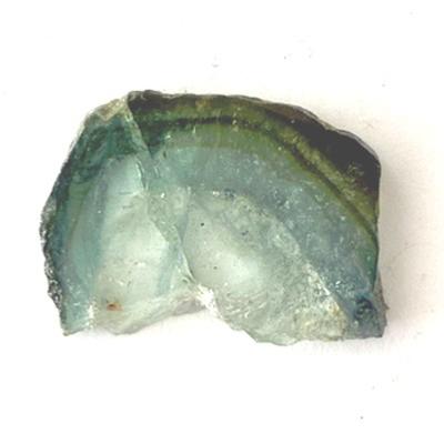 TOURMALINE VERTE PLAQUE 8