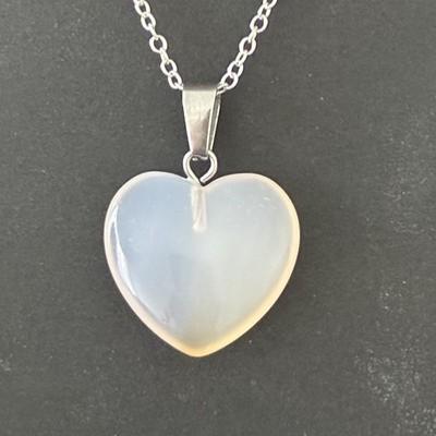 AGATE BLANCHE PENDENTIF
