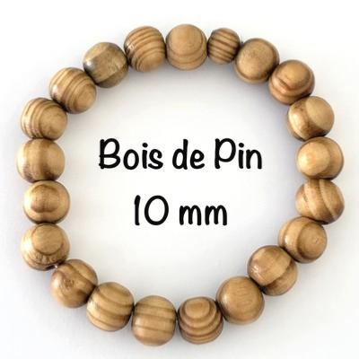 BOIS DE PIN BRACELET 10 MM