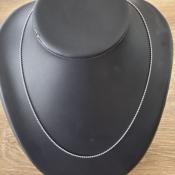 CHAINE ACIER AVEC FERMOIR 45 CMS