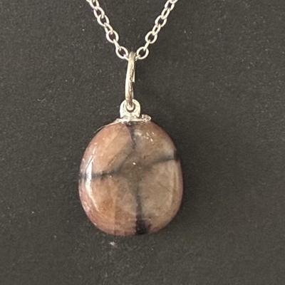 CHIASTOLITE PENDENTIF 7