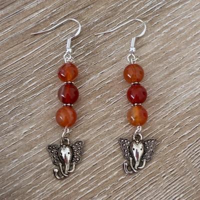 CORNALINE BOUCLES D OREILLE