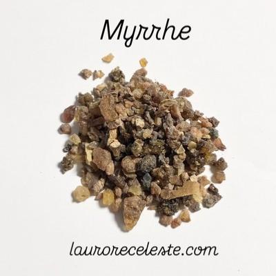 ENCENS RESINE MYRRHE