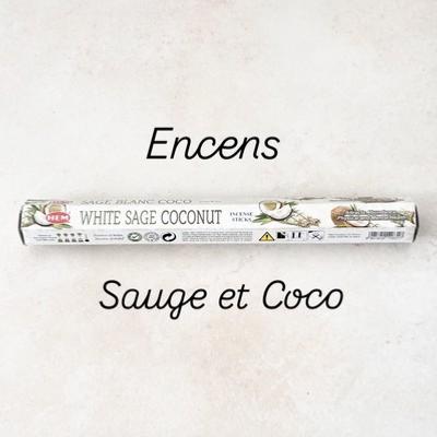 SAUGE ET NOIX DE COCO ENCENS BATONS
