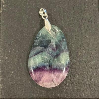 FLUORINE FLUORITE PENDENTIF