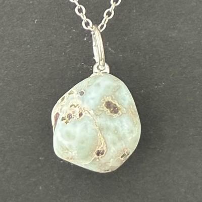 LARIMAR PENDENTIF 8