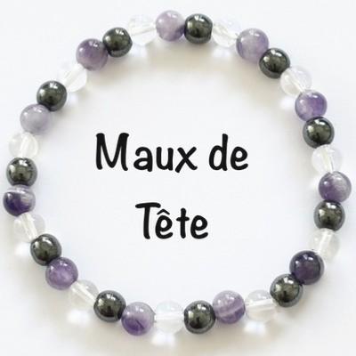 MAUX DE TETE MIGRAINE BRACELET