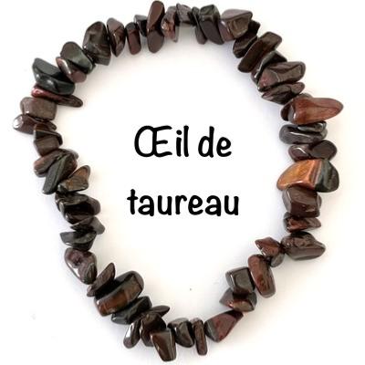 OEIL DE TAUREAU BRACELET BAROQUE