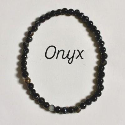 ONYX BRACELET 4 MM
