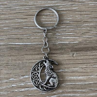 PORTE CLE LOUP