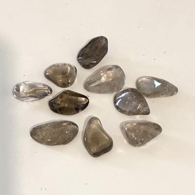 QUARTZ FUME LOT 10 PIERRES