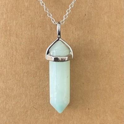 AMAZONITE PENDENTIF