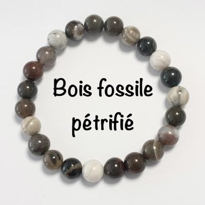 BOIS FOSSILE BRACELET