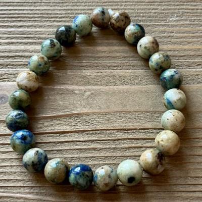 CHRYSOCOLLE BRACELET NON TEINTE