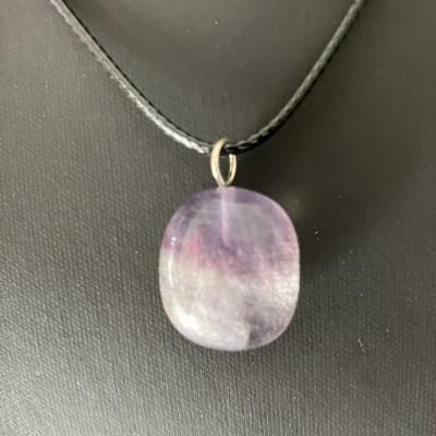 FLUORINE FLUORITE PENDENTIF