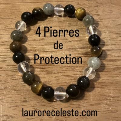 PROTECTION BRACELET 4 PIERRES