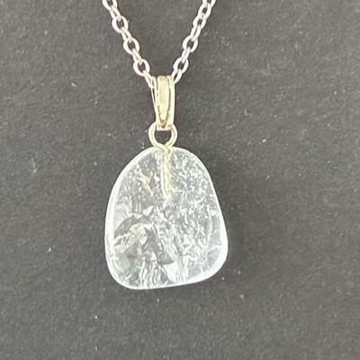 TOPAZE BLEUE PENDENTIF 7