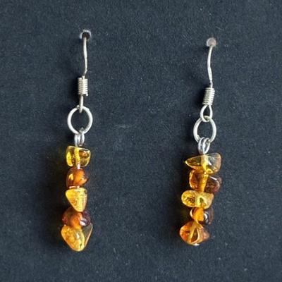 AMBRE BOUCLES D OREILLES