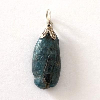 APATITE BLEUE PENDENTIF 4