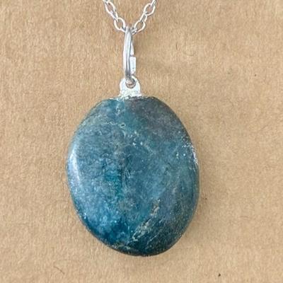APATITE BLEUE PENDENTIF