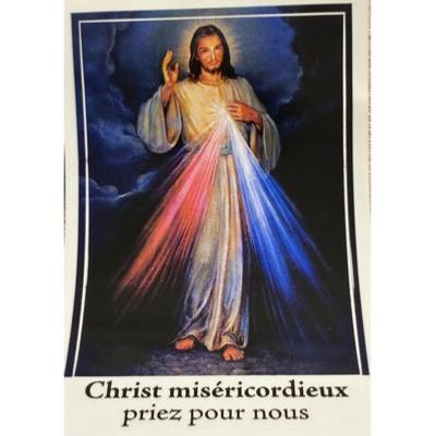 AUTOCOLLANT CHRIST MISERICORDIEUX