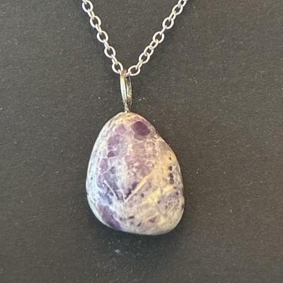 CHAROITE PENDENTIF 4