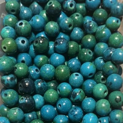 CHRYSOCOLLE TEINTEE PERLE