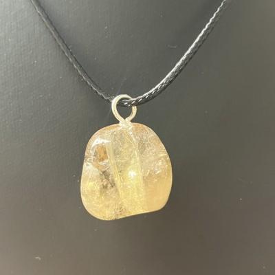 CITRINE NATURELLE PENDENTIF