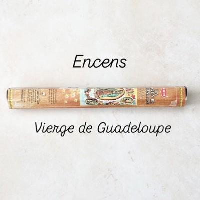 VIERGE GUADELOUPE ENCENS BATONS