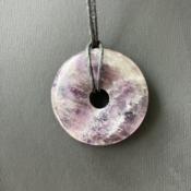 FLUORINE FLUORITE PENDENTIF