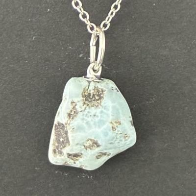 LARIMAR PENDENTIF 7