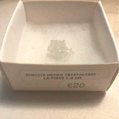 ZINCITE PIERRE BRUTE