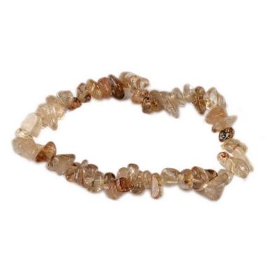 QUART RUTILE BRACELET BAROQUE