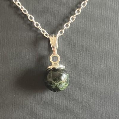 TOURMALINE VERTE PENDENTIF