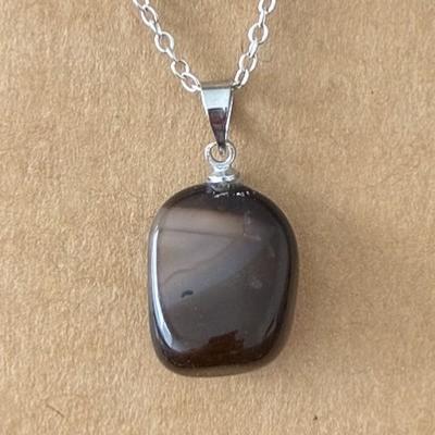 AGATE DE BOTSWANA PENDENTIF 4