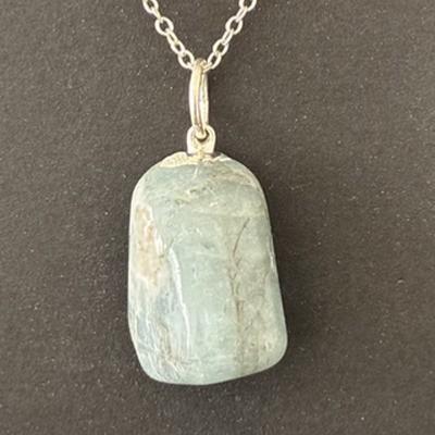 AIGUE MARINE PENDENTIF 1